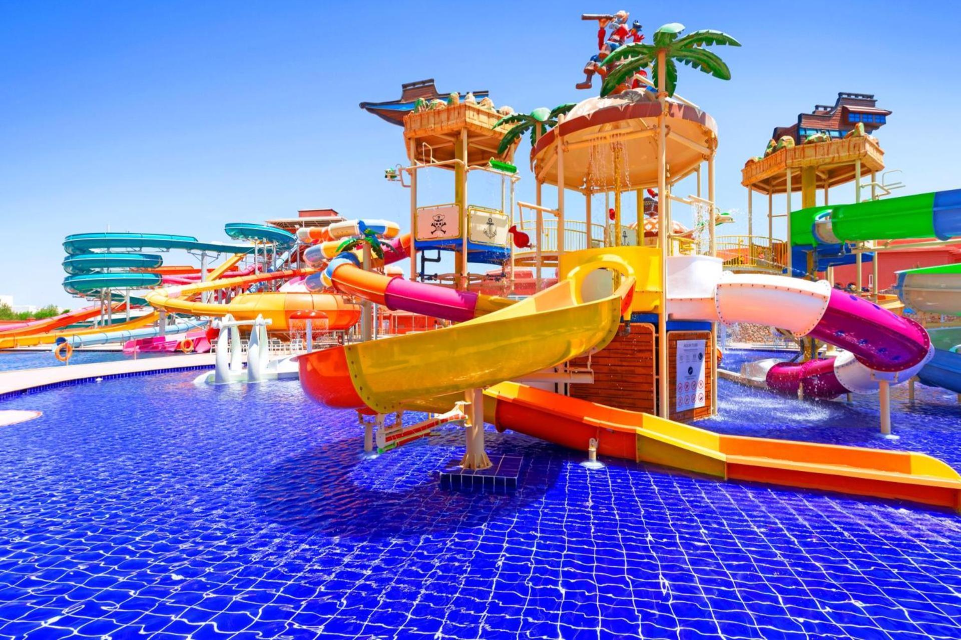 Pickalbatros Laguna Vista Aqua Park Sharm el-Sheikh Luaran gambar The park's slides