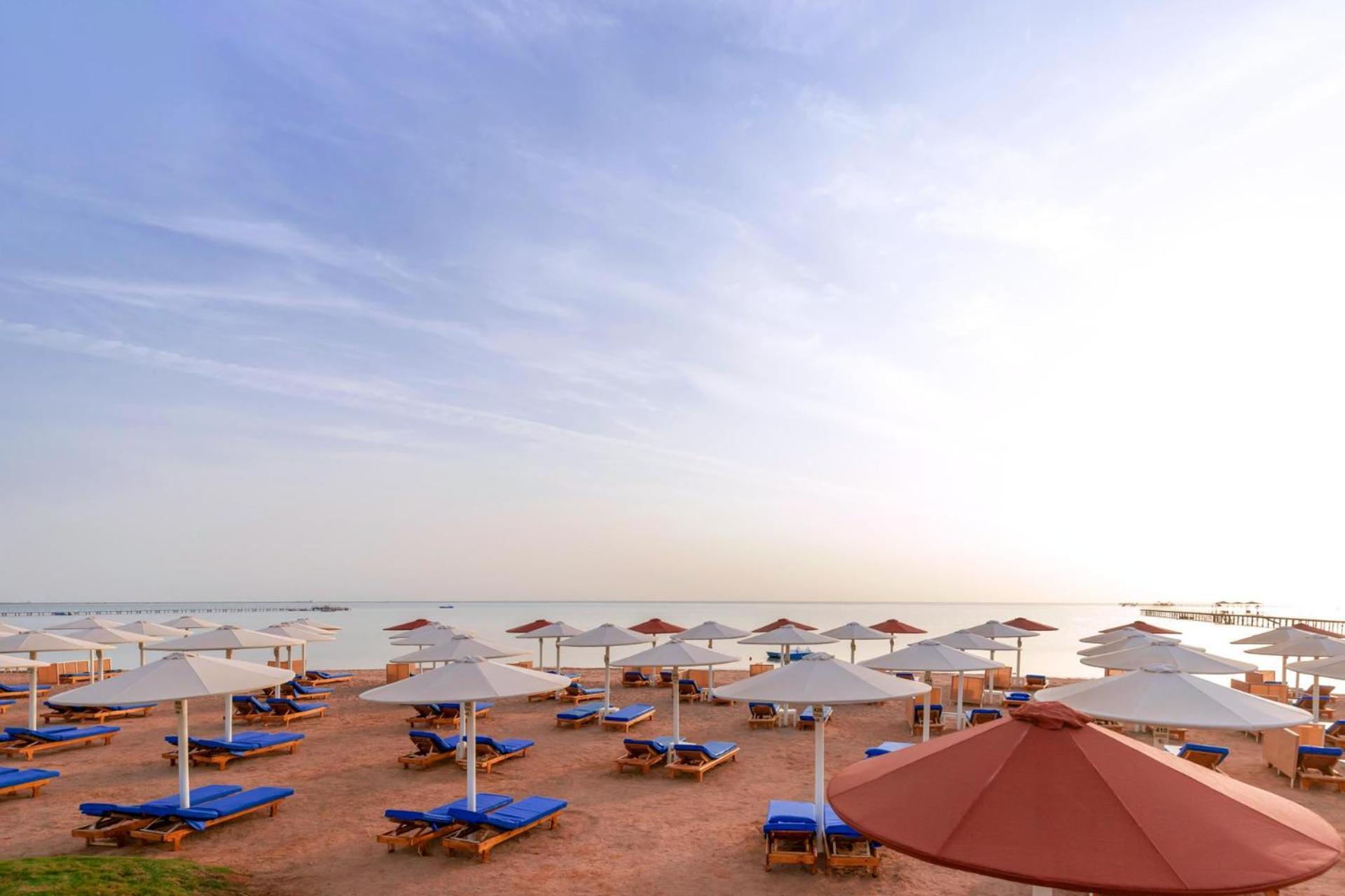 Pickalbatros Laguna Vista Aqua Park Sharm el-Sheikh Luaran gambar The beach at the resort