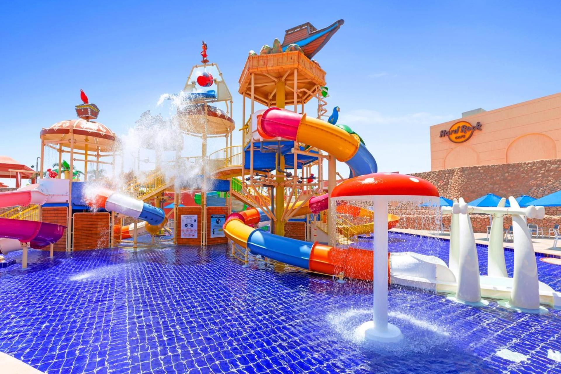 Pickalbatros Laguna Vista Aqua Park Sharm el-Sheikh Luaran gambar The park's water slides