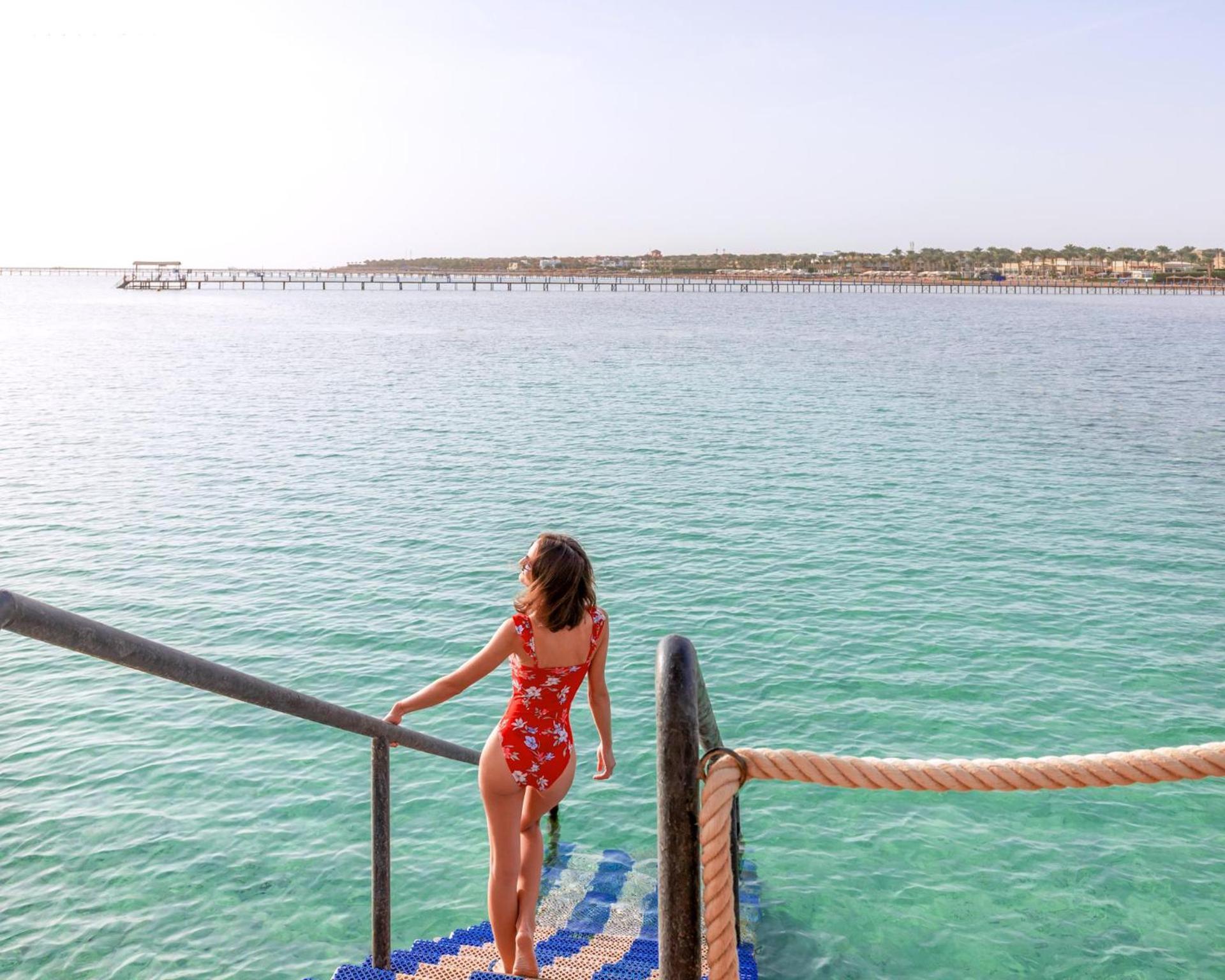 Pickalbatros Laguna Vista Aqua Park Sharm el-Sheikh Luaran gambar The pier of the island
